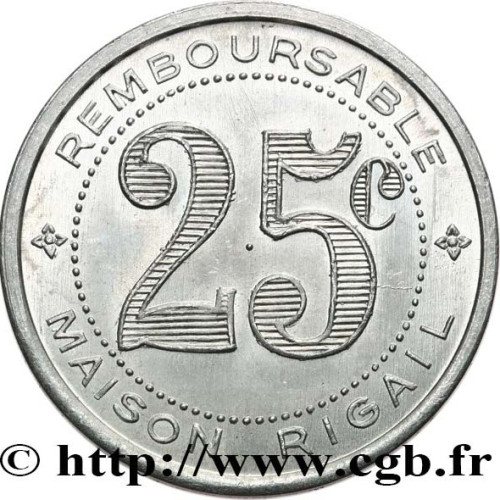 25 centimes - France