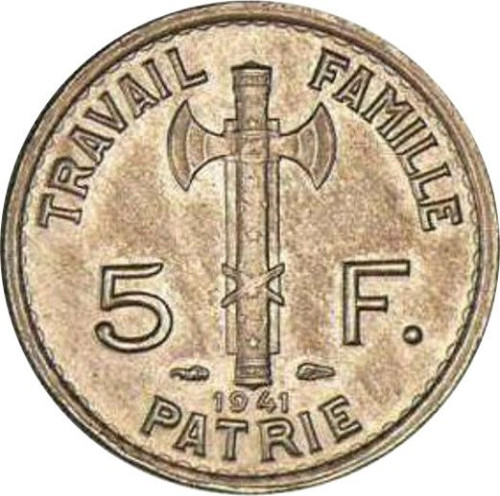 5 francs - France