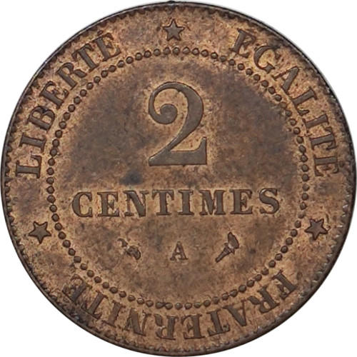 2 centimes - France