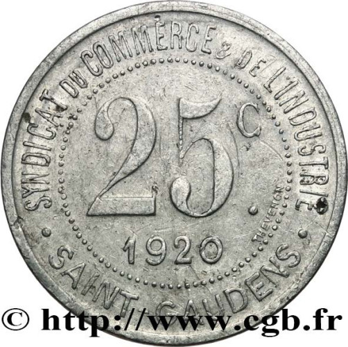 25 centimes - France