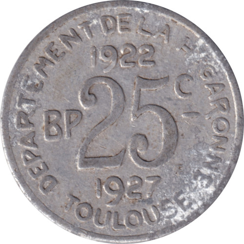 25 centimes - France