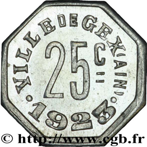 25 centimes - France