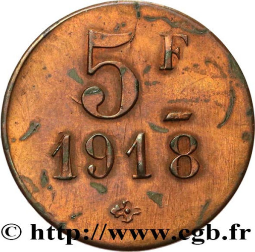 5 francs - France