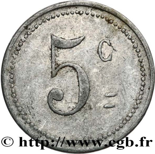 5 centimes - France