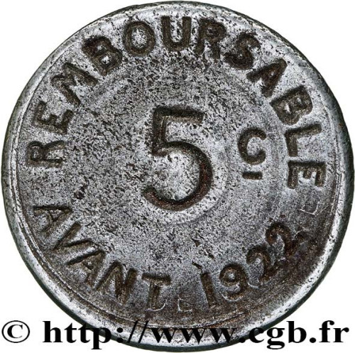 5 centimes - France