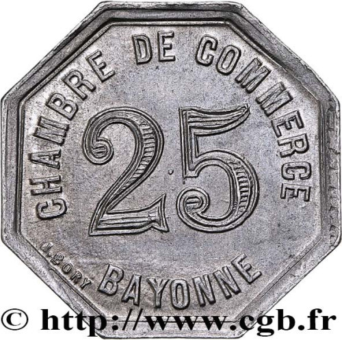 25 centimes - France