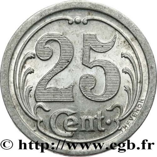 25 centimes - France