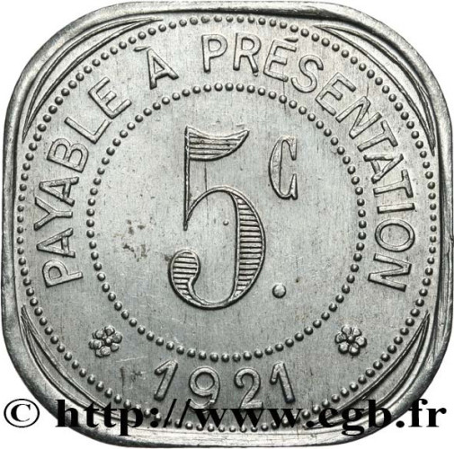 5 centimes - France