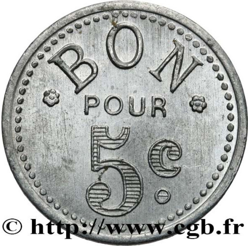 5 centimes - France