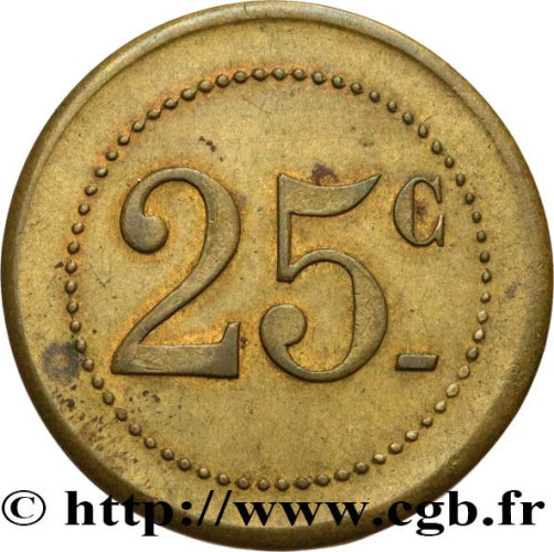 25 centimes - France