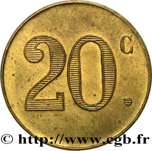 20 centimes - France