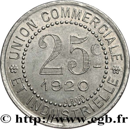 25 centimes - France