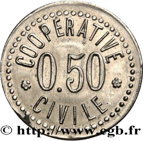 50 centimes - France