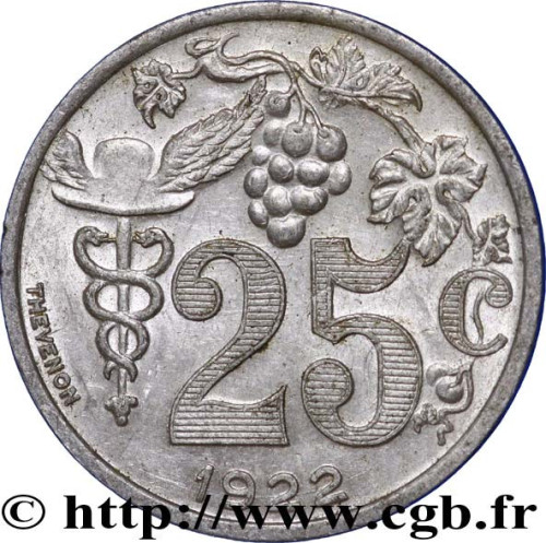 25 centimes - France