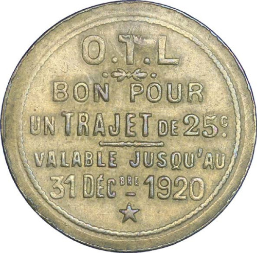 25 centimes - France