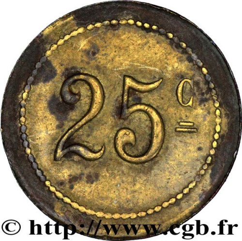 25 centimes - France