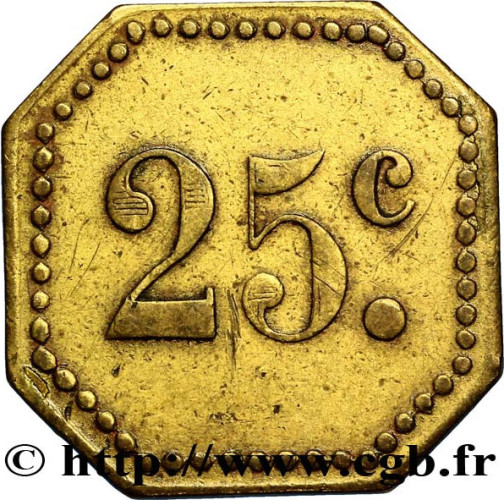 25 centimes - France