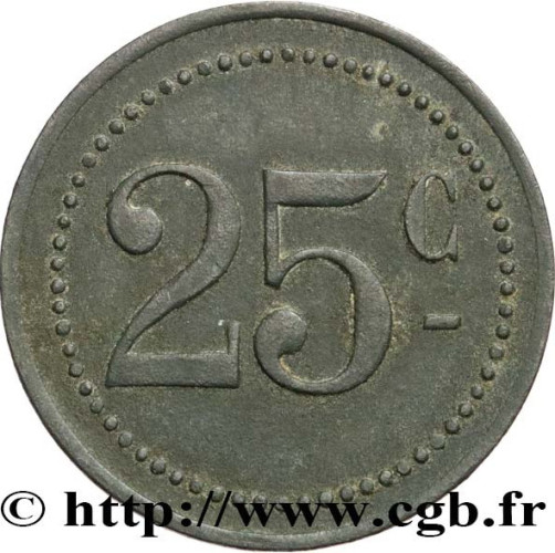 25 centimes - France