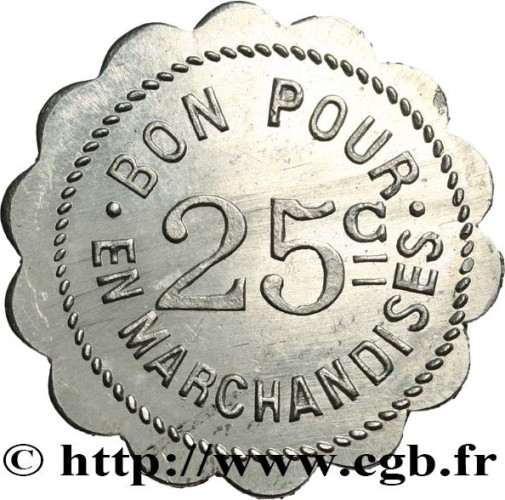 25 centimes - France