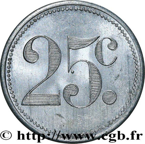 25 centimes - France