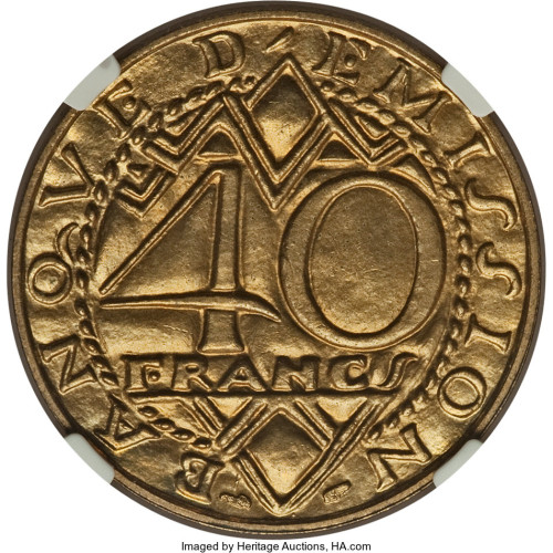 40 francs - France