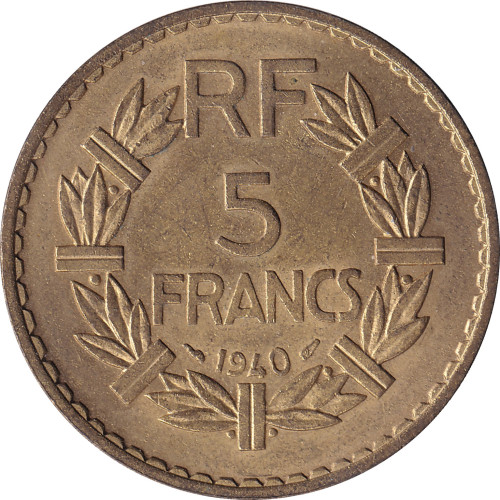 5 francs - France