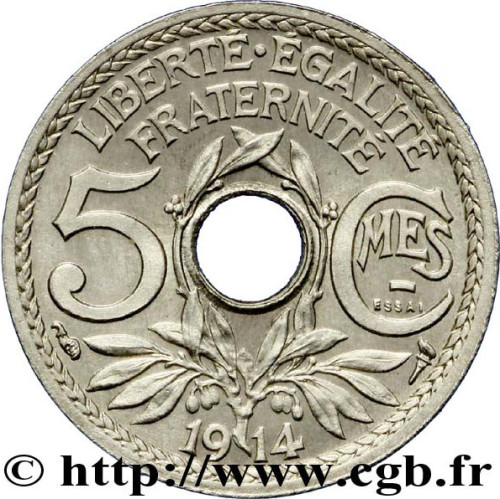 5 centimes - France