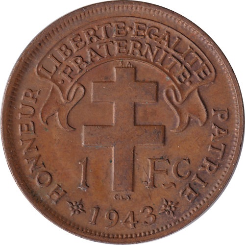 1 franc - France