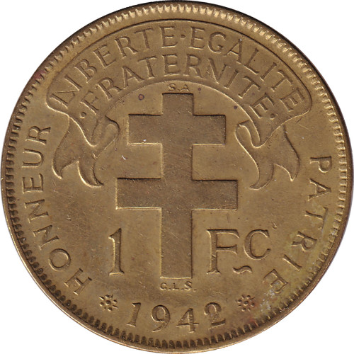 1 franc - France