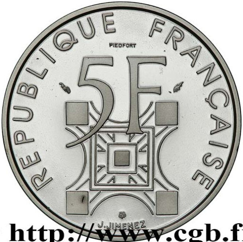 5 francs - France