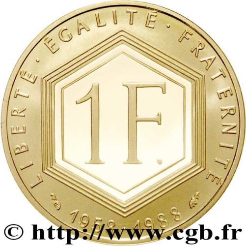 1 franc - France