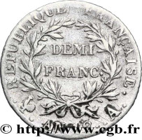 1/2 franc - France