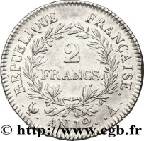 2 francs - France