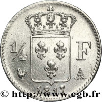 1/4 franc - France