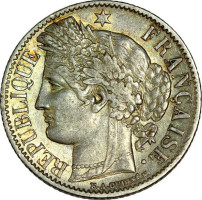 1 franc - France