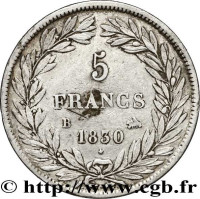 5 francs - France