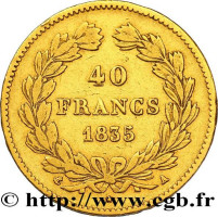 40 francs - France