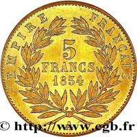 5 francs - France