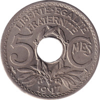 5 centimes - France