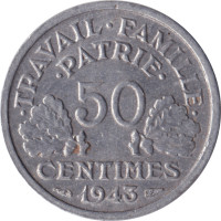 50 centimes - France