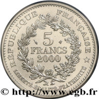 5 francs - France