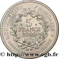 5 francs - France