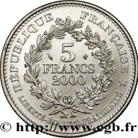 5 francs - France