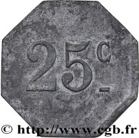 25 centimes - France