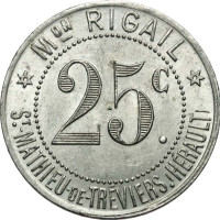 25 centimes - France