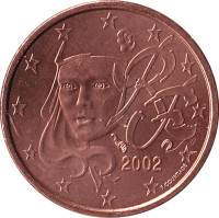 1 eurocent - France