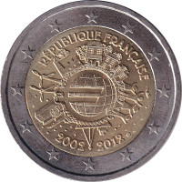 2 euro - France