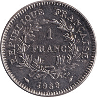 1 franc - France