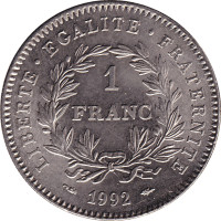 1 franc - France