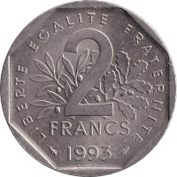 2 francs - France